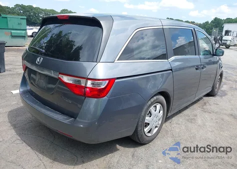 2012 Honda Odyssey Lx from USA, damaged, VIN 5FNRL5H24CB012708